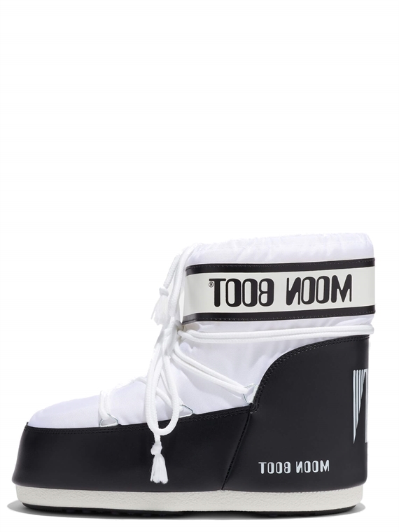 Moon Boot Icon Low White Nylon Boots